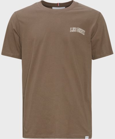 Les Deux T-shirts BLAKE T-SHIRT LDM101113 Brown